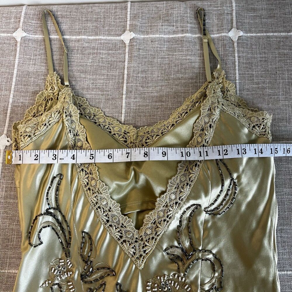 Sue Wong Nocturne Silk Beaded Lace Formal Maxi Gown Mermaid Women’s 8 - Picture 11 of 16